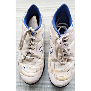 Vintage Puma Women's  Indoor Soccer Shoes White Blue SZ 7